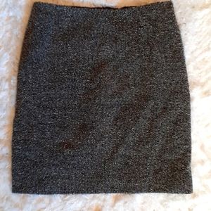 Vintage BEBE Wool Blend Women's Skirt Size 2P Bkack/ White Y2K Made in U…